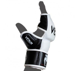 Перчатки Venum Undisputed MMA Gloves - Nappa Leather - White, Фото № 3